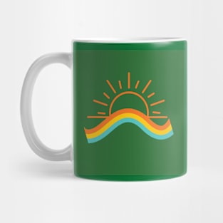 Italian Sunset Rainbow Mug